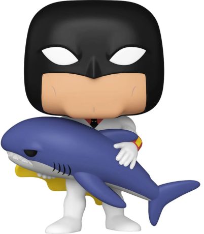 Figurine Funko Pop Hanna-Barbera #1770 Le Fantôme de l'espace avec Requin