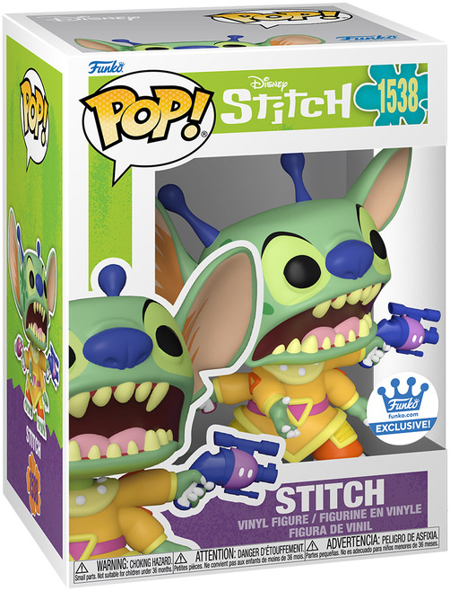 Funko Pop! Stitch (Alien) 1538 - Édition Limitée Funko Shop - Lilo & Stitch