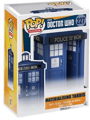 Figurine Funko Pop Doctor Who #227 Materializing Tardis - 15 cm 
