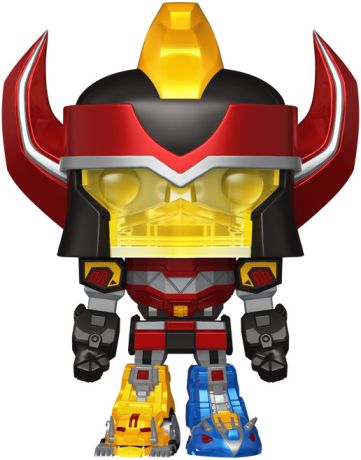 Figurine Funko Pop Power Rangers Megazord avec Ranger Rouge - Bitty Bot