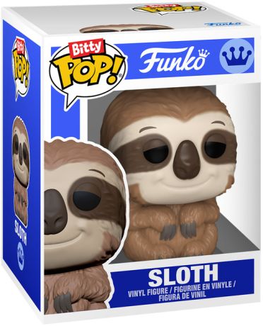 Figurine Funko Pop Animaux de Compagnie Paresseux - Bitty Pop! Accessoires Porte-clés