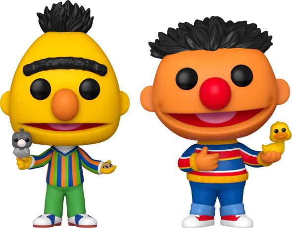 Figurine Funko Pop Sesame Street Bert & Ernie - Pack