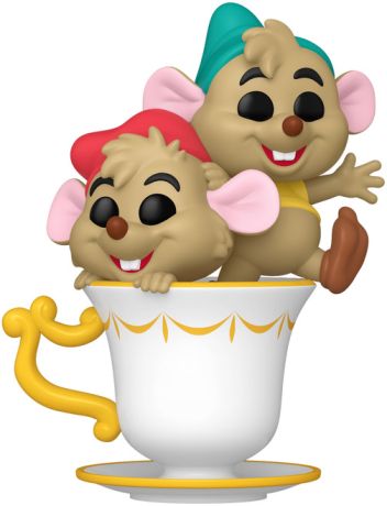Figurine Funko Pop Cendrillon [Disney] #1544 Jaq & Gus dans la tasse