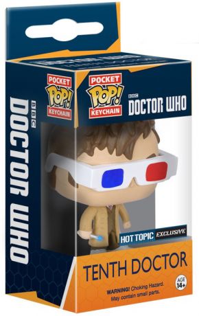 Figurine Funko Pop Doctor Who 10e Docteur - Lunettes 3D