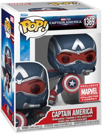 Figurine Funko Pop Captain America: Brave New World [Marvel] #1369 Captain America
