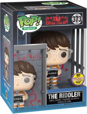 Figurine Funko Pop The Batman (2022) #373 L'Homme-mystère (Sphinx) - Digital Pop