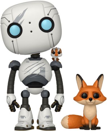 Figurine Funko Pop Le Robot sauvage Roz avec Joli-Bec et Escobar