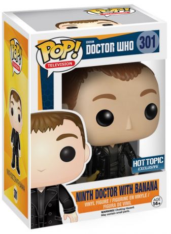 Figurine Funko Pop Doctor Who #301 9e Docteur avec une banane