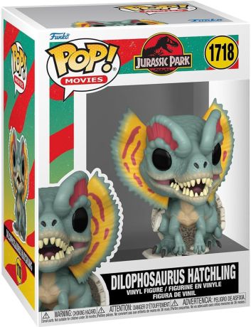 Figurine Funko Pop Jurassic Park #1718 Eclosion du Dilophosaure
