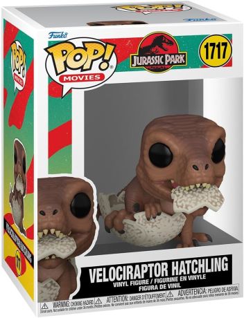 Figurine Funko Pop Jurassic Park #1717 Eclosion du Velociraptor