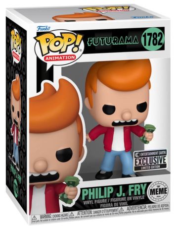 Figurine Funko Pop Futurama #1782 Philip J. Fry (Meme) 
