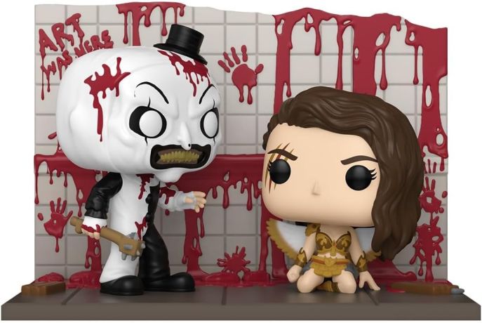 Figurine Funko Pop Terrifier #1793 Art vs Sienna - Moment