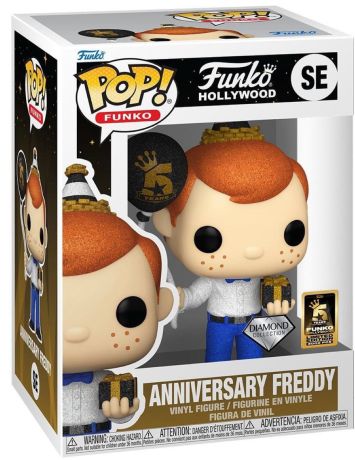Figurine Funko Pop Freddy Funko Anniversaire de Freddy - Diamant