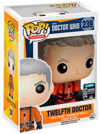 Figurine Funko Pop Doctor Who #239 12e Docteur en combinaison orange