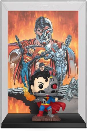 Figurine Funko Pop Superman #21 Cyborg Superman - Comic Cover