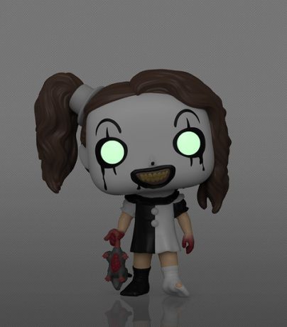 Figurine Funko Pop Terrifier #1749 Petite fille pâle - Glow in the Dark