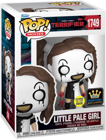 Figurine Funko Pop Terrifier #1749 Petite fille pâle - Glow in the Dark