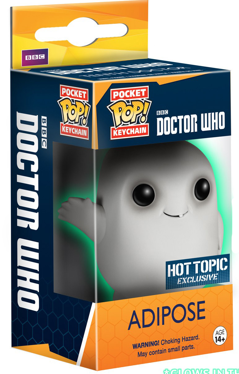 Figurine Pop Doctor Who pas cher Adipose Brillant dans le noir