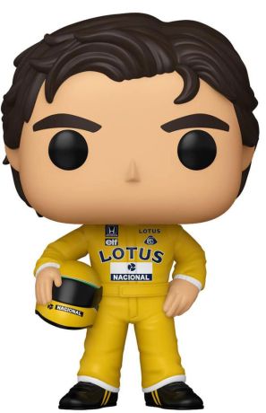 Figurine Funko Pop Formule 1 (F1) #10 Ayrton Senna (Tenue Jaune)