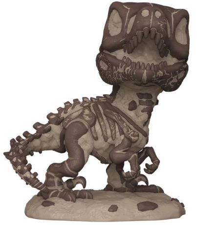 Figurine Funko Pop Jurassic Park #1733 Velociraptor (Fossile) - 15 cm