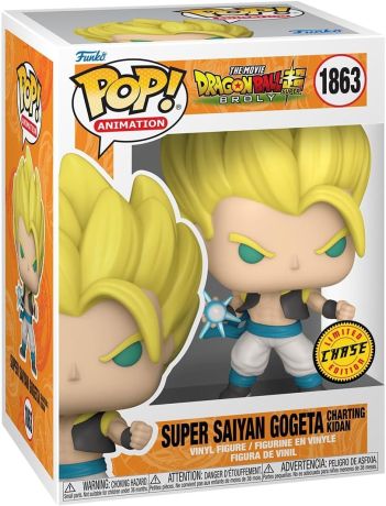 Figurine Funko Pop Dragon Ball Super #1863 Gogeta Super Saiyan [Chase]