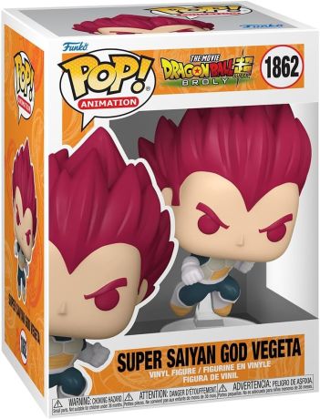Figurine Funko Pop Dragon Ball Super #1862 Vegeta Super Saiyan God