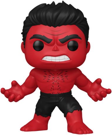 Figurine Funko Pop Captain America: Brave New World [Marvel] #1366 Hulk Rouge - 15 cm