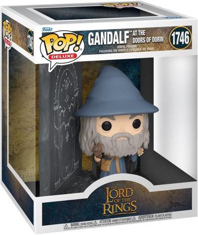 Figurine Funko Pop Le Seigneur des Anneaux #1746 Gandalf avec les Portes de Durin