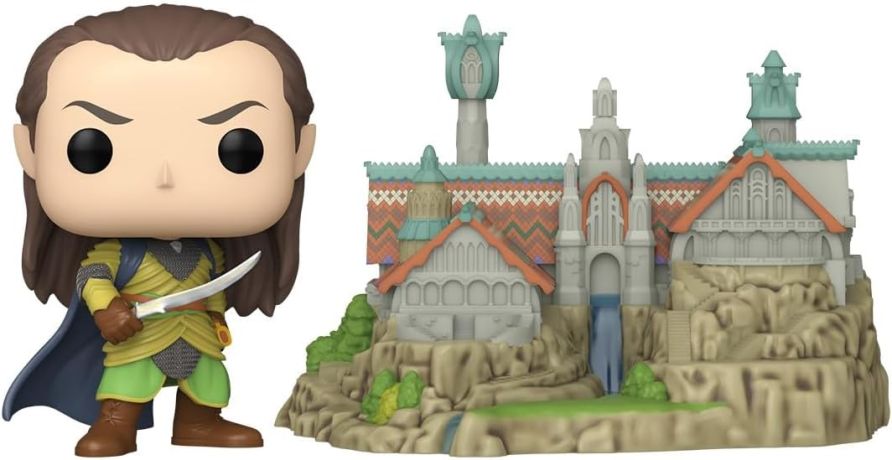 Figurine Funko Pop Le Seigneur des Anneaux #1747 Lord Elrond avec Fondcombe
