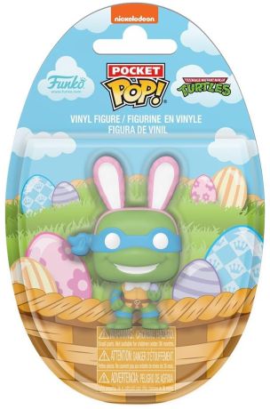 Figurine Funko Pop Tortues Ninja Leonardo (Pâques) - Pocket