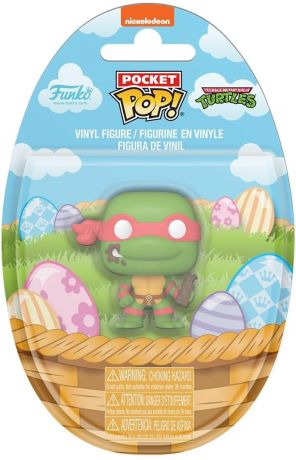 Figurine Funko Pop Tortues Ninja Raphael (Pâques) - Pocket