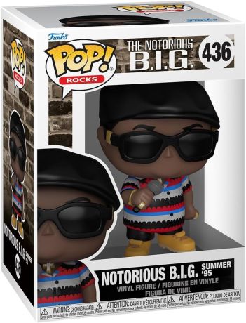 Figurine Funko Pop Notorious B.I.G #436 Notorious B.I.G. Summer '95