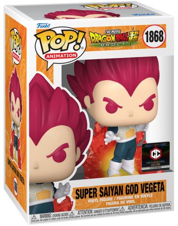 Figurine Funko Pop Dragon Ball Super #1868 Vegeta Super Saiyan God