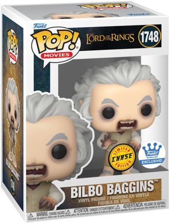 Figurine Funko Pop Le Seigneur des Anneaux #1748 Bilbon Sacquet [Chase]