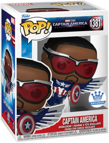 Figurine Funko Pop Captain America: Brave New World [Marvel] #1381 Captain America