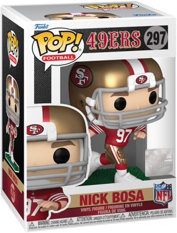 Figurine Funko Pop NFL #297 Nick Bosa