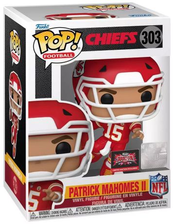 Figurine Funko Pop NFL #303 Patrick Mahomes II