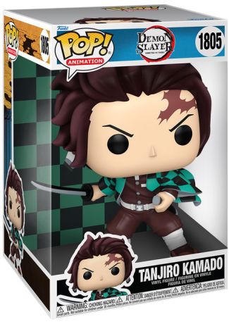 Figurine Funko Pop Demon Slayer #1805 Tanjiro Kamado - 25 cm