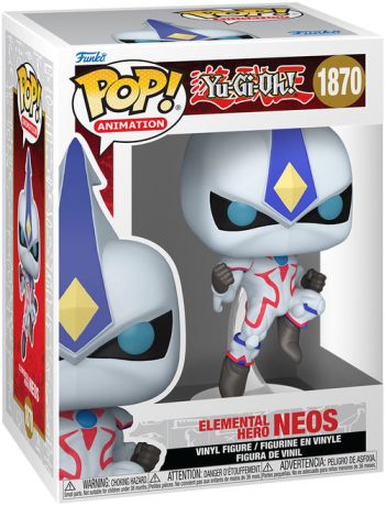 Figurine Funko Pop Yu-Gi-Oh! #1870 Néos, HÉROS Élémentaire