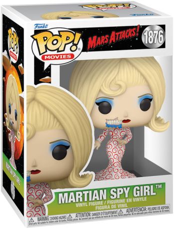 Figurine Funko Pop Mars Attacks! #1876 L'espionne martienne