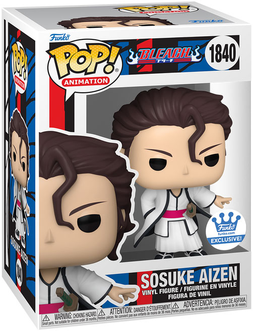 Funko Pop! Bleach Sosuke Aizen #1840 Funko Special Edition With