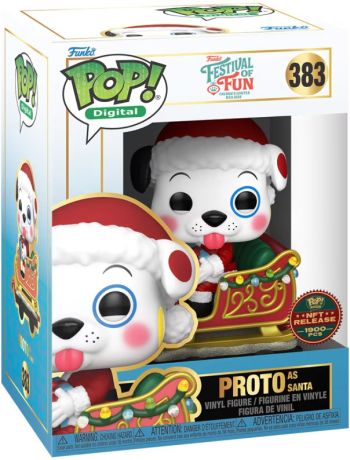 Figurine Funko Pop Freddy Funko #383 Proto en Père Noël  - Digital Pop