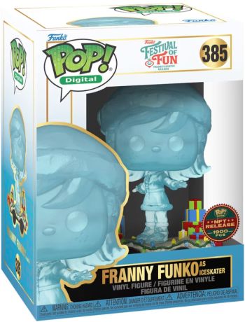 Figurine Funko Pop Franny Funko #385 Franny Funko en Patineuse - Digital Pop