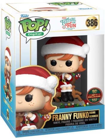 Figurine Funko Pop Franny Funko #386 Franny Funko avec Renne - Digital Pop