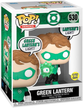 Figurine Funko Pop Green Lantern #530 Green Lantern - Glow in the Dark