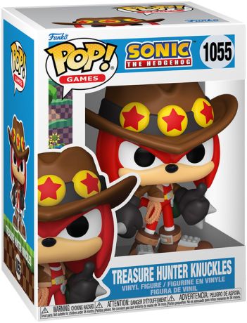 Figurine Funko Pop Sonic le Hérisson #1055 Chasseur de trésors Knuckles