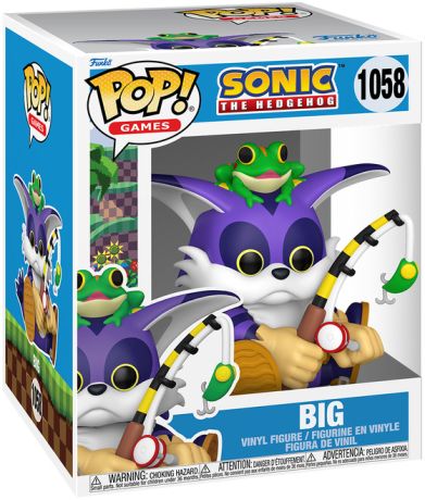 Figurine Funko Pop Sonic le Hérisson #1058 Big - 15 cm