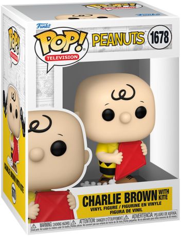 Figurine Funko Pop Snoopy #1678 Charlie Brown avec Cerf-volant