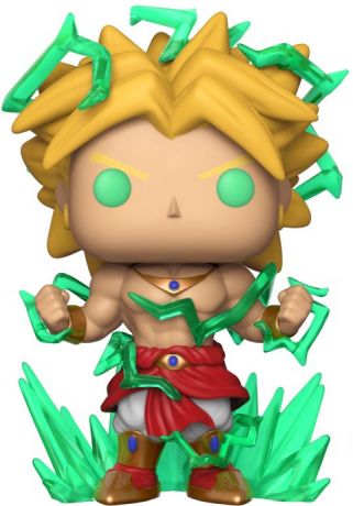 Figurine Funko Pop Dragon Ball Z #623 Broly - 15 cm & Brillant dans le noir [Chase]