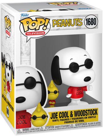 Figurine Funko Pop Snoopy #1680 Joe Cool & Woodstock